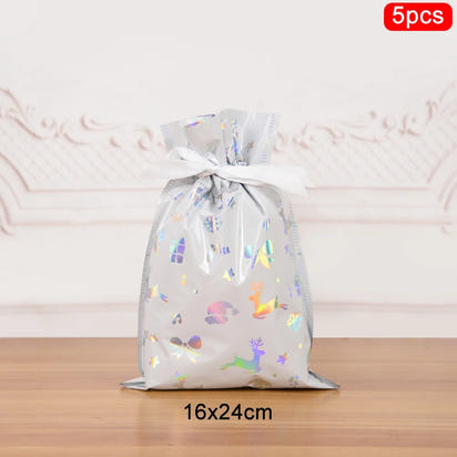 Delightful Holiday Drawstring Gift Bag™