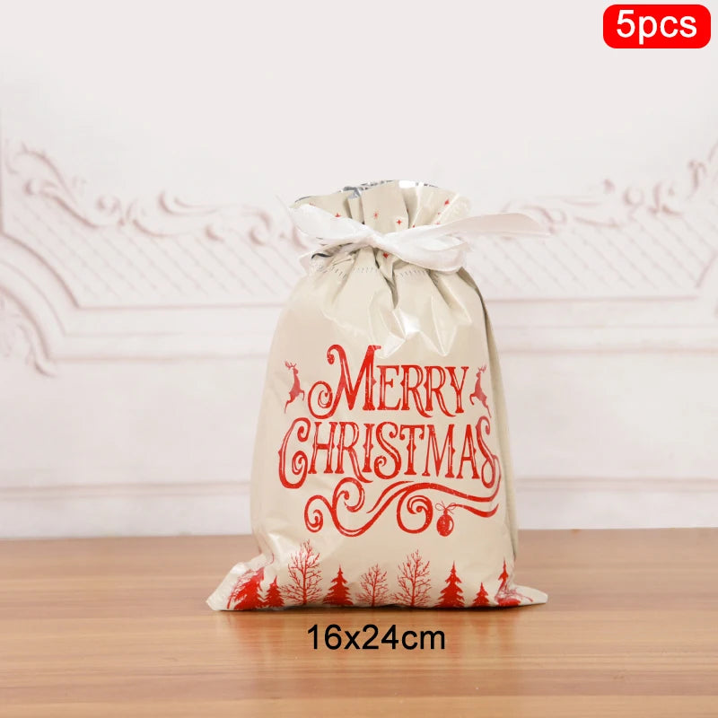 Delightful Holiday Drawstring Gift Bag™
