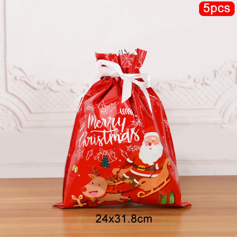 Delightful Holiday Drawstring Gift Bag™