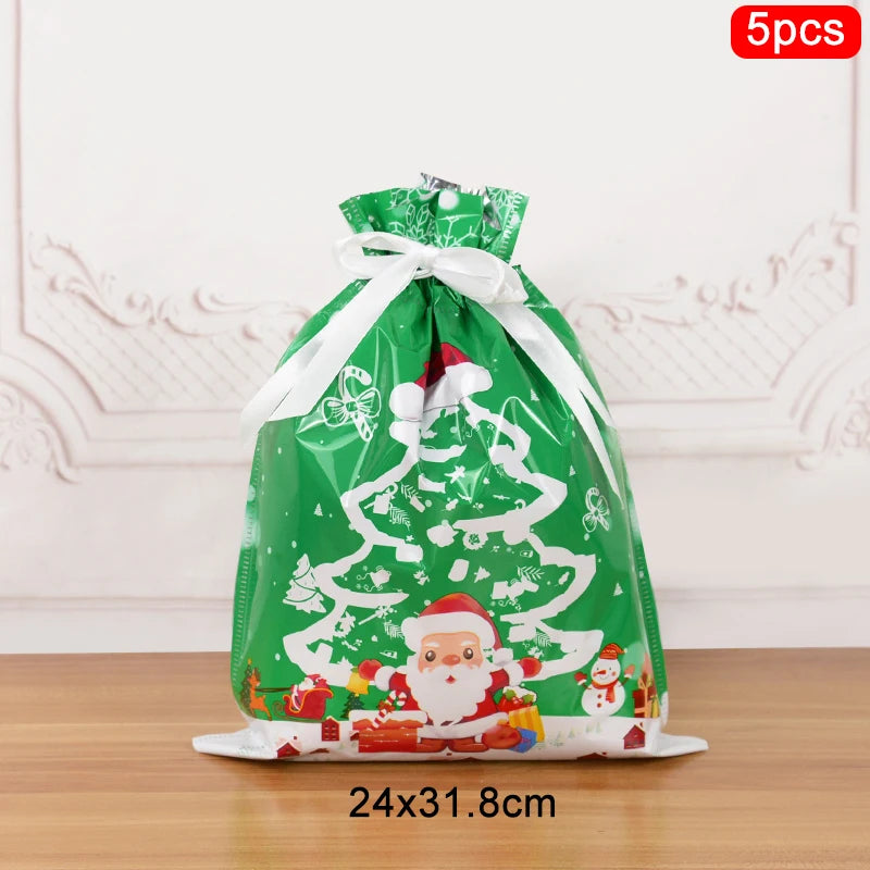Delightful Holiday Drawstring Gift Bag™
