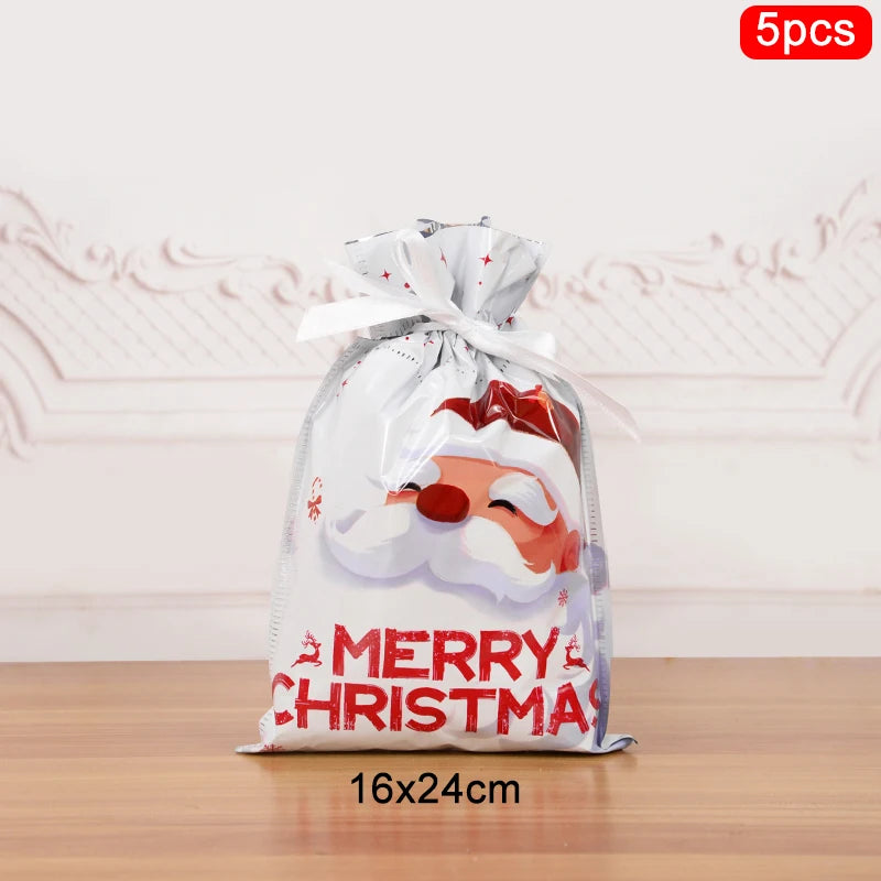Delightful Holiday Drawstring Gift Bag™