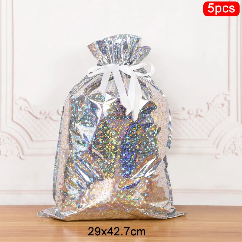 Delightful Holiday Drawstring Gift Bag™