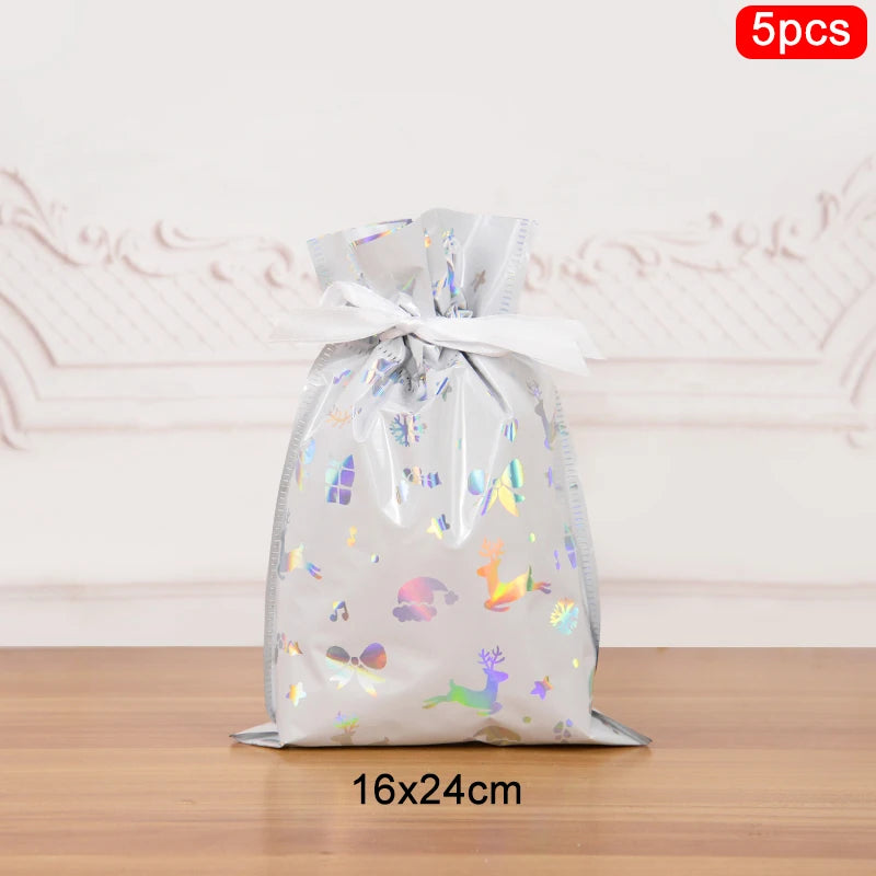 Delightful Holiday Drawstring Gift Bag™