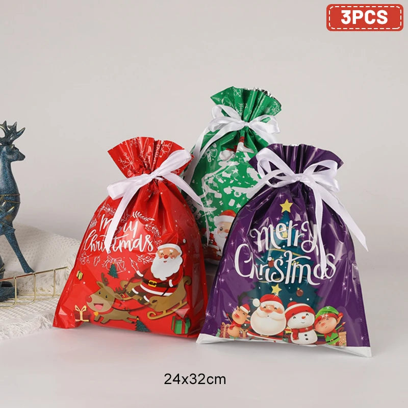Delightful Holiday Drawstring Gift Bag™