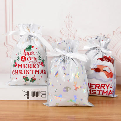 Delightful Holiday Drawstring Gift Bag™