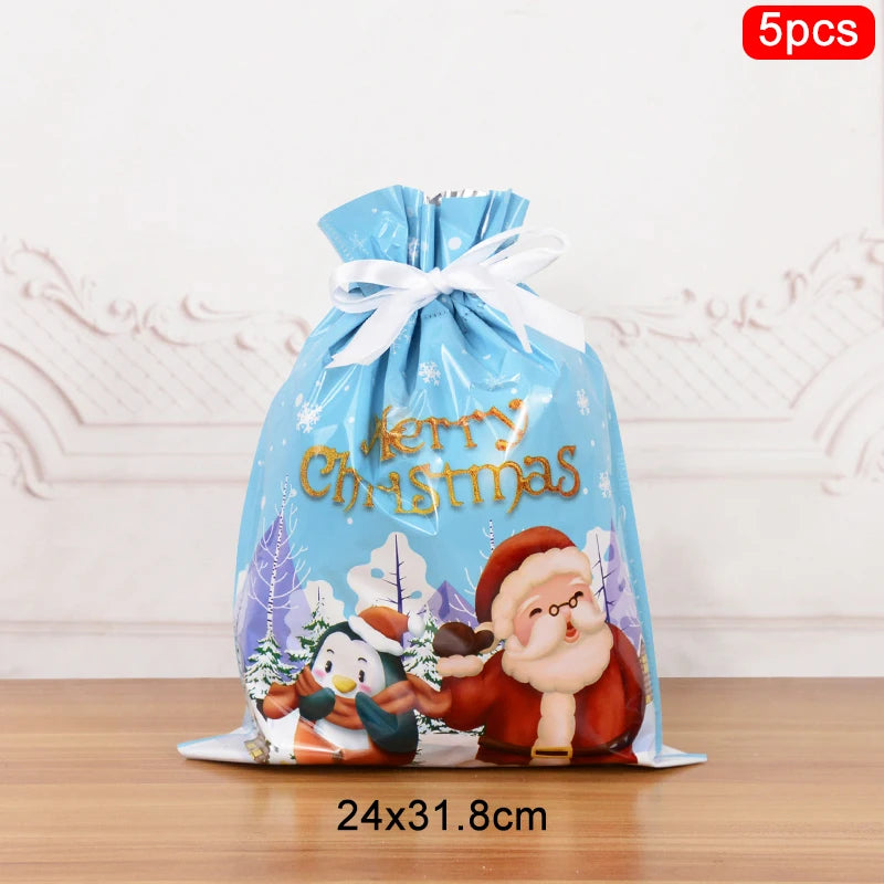 Delightful Holiday Drawstring Gift Bag™