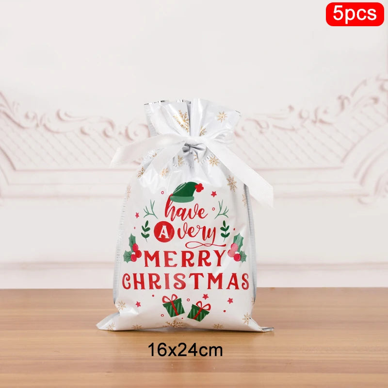 Delightful Holiday Drawstring Gift Bag™