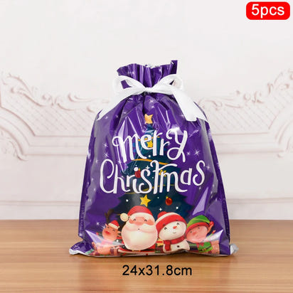 Delightful Holiday Drawstring Gift Bag™