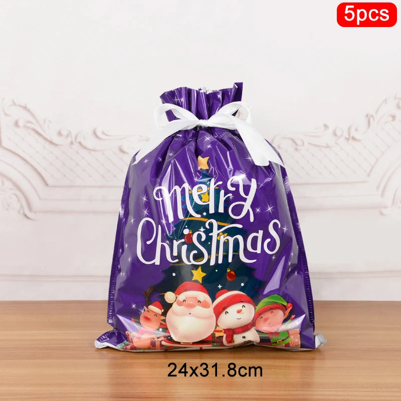 Delightful Holiday Drawstring Gift Bag™