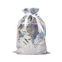 2024 Big Christmas Drawstring Gift Bag Candy Cookie Packaging Bag Noel Merry Christmas Home Decoration New Year 2025 Kids Favor